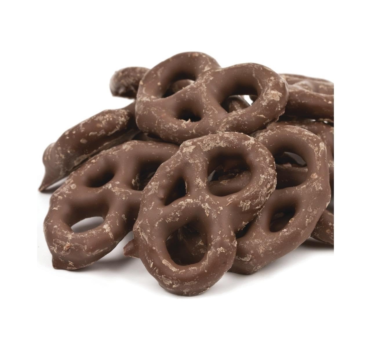 Milk Chocolate Covered Pretzels, Salted Crunchy Snacks, 2.5 lb Bulk Bag