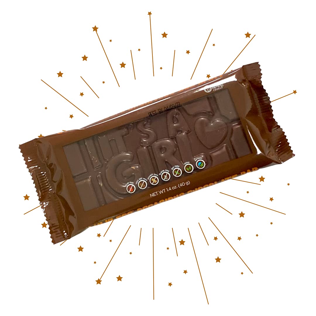 It's A Girl 3D Bars, 2 PACK - Vegan, Dairy & Nut Free, Allergy Friendly