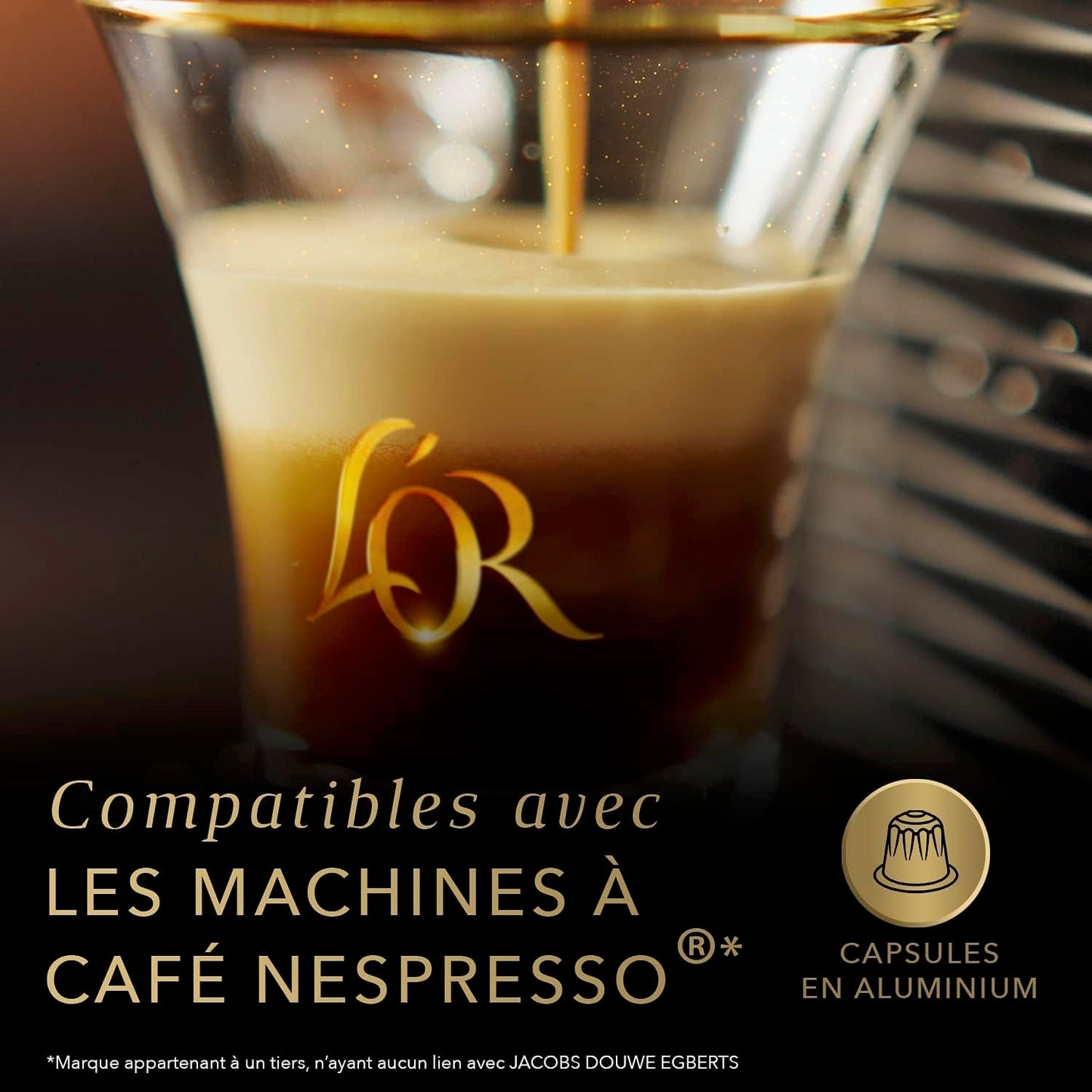 L'or Espresso Ristretto Intensity 11 Nespresso Compatible Coffee Capsules