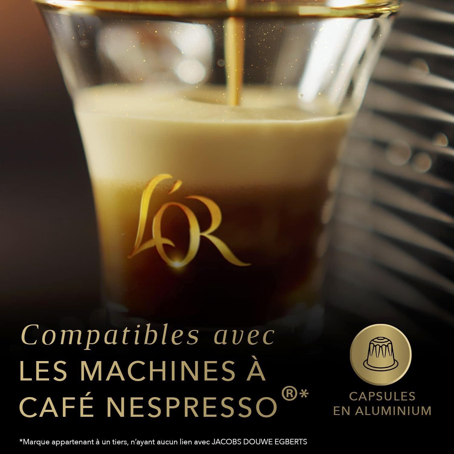 L'or Espresso Ristretto Intensity 11 Nespresso Compatible Coffee Capsules