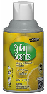 Champion 5189 Sprayon SprayScents, Lemon Drop, 7 oz Aerosol (Pack of 12)