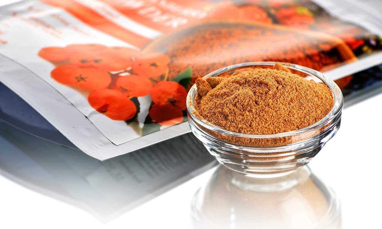 Wild Harvested Rowanberry Freeze-Dried Powder - 2 Oz - Natural Rowanberry Powder, No added sugar, No GMOs