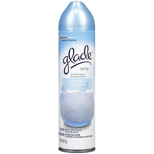 Glade Air Freshener, Room Spray, Powder Fresh, 8 Oz