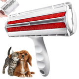 Pet Hair Remover and Reusable Lint Roller - Cat and Dog Hair Remover for Furniture, Couch, Carpet, Clothing and Bedding - Portable, Multi-Surface Fur