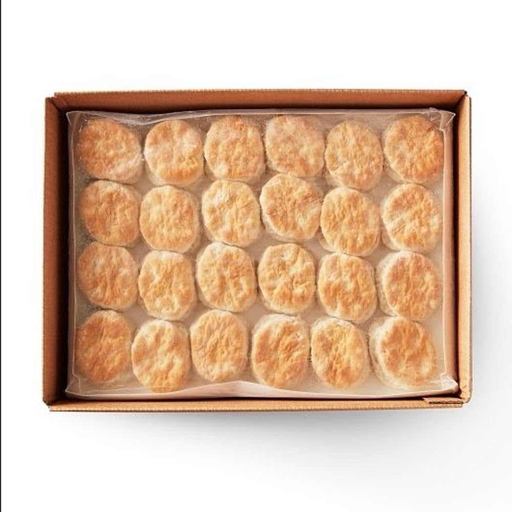 General Mills Pillsbury Baked Easy-Split Golden Buttermilk Biscuit, 2.25 Ounce - 120 per case.