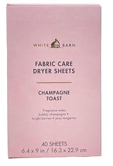 Bath & Body Works Champagne Toast Fabric Care Dryer Sheets - 40 Sheets
