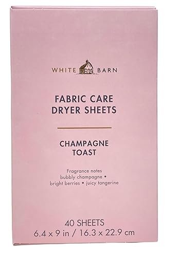 Bath & Body Works Champagne Toast Fabric Care Dryer Sheets - 40 Sheets