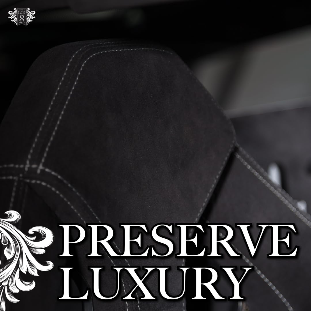 Pinnacle Black Label Suede-Soft Alcantara® Cleaner (8 oz): Premium Care for Micro-Suede & Alcantara Surfaces - Gently Removes Stains, Refreshes