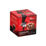 Drip Coffee (Pocket Coffee) - Sachets with Flexible Stems (box with 7 units) - 70g - Get Up Coffee 200% More Caffeine for Maximum Performance - Ideal
