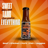 The Sauce Powered By Tyrone Jones BBQ Barbecue Sauce (8 ounce) | Gluten Free, Small Batch, Premium Quality Ingredients, Great for Grilling, Dipping or