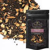 Masala Chai Tea - Organic Loose Leaf Black Tea Blend - 100% Natural Ingredients - Blend of Tea Spices - Cinnamon, Ginger, Cardamom