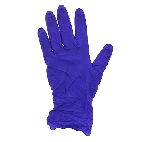 AmerCare 80992-C Edge Indigo Powder Free, Soft Nitrile Gloves, Medium (Pack of 1000)