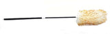 Surell Duster - Lambswool Feather Duster with Extendable 30" Handle - Anti Static Shearling Duster Head for Cleaning Cars, Ceiling Fans, Furniture