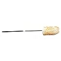 Surell Duster - Lambswool Feather Duster with Extendable 30" Handle - Anti Static Shearling Duster Head for Cleaning Cars, Ceiling Fans, Furniture
