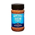 California Rancher Seafood Seasoning, 6oz | Lemon Dill Pepper Salt Blend, Coarse Texture, Gluten-Free, MSG-Free | For Salmon, Shrimp, Fish, Balanced