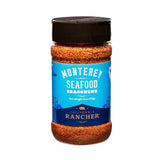 California Rancher Seafood Seasoning, 6oz | Lemon Dill Pepper Salt Blend, Coarse Texture, Gluten-Free, MSG-Free | For Salmon, Shrimp, Fish, Balanced