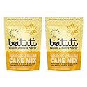 Beituti Turmeric Cake Mix with Semolina, Lebanese Sfouf Dessert, Vegan & Dairy Free, Just Add Oil & Milk, 14.1 oz 2 Pack