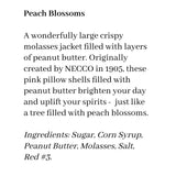 Plantation Candy, One Pound Gift Bags (Peach Blossoms - Peach)
