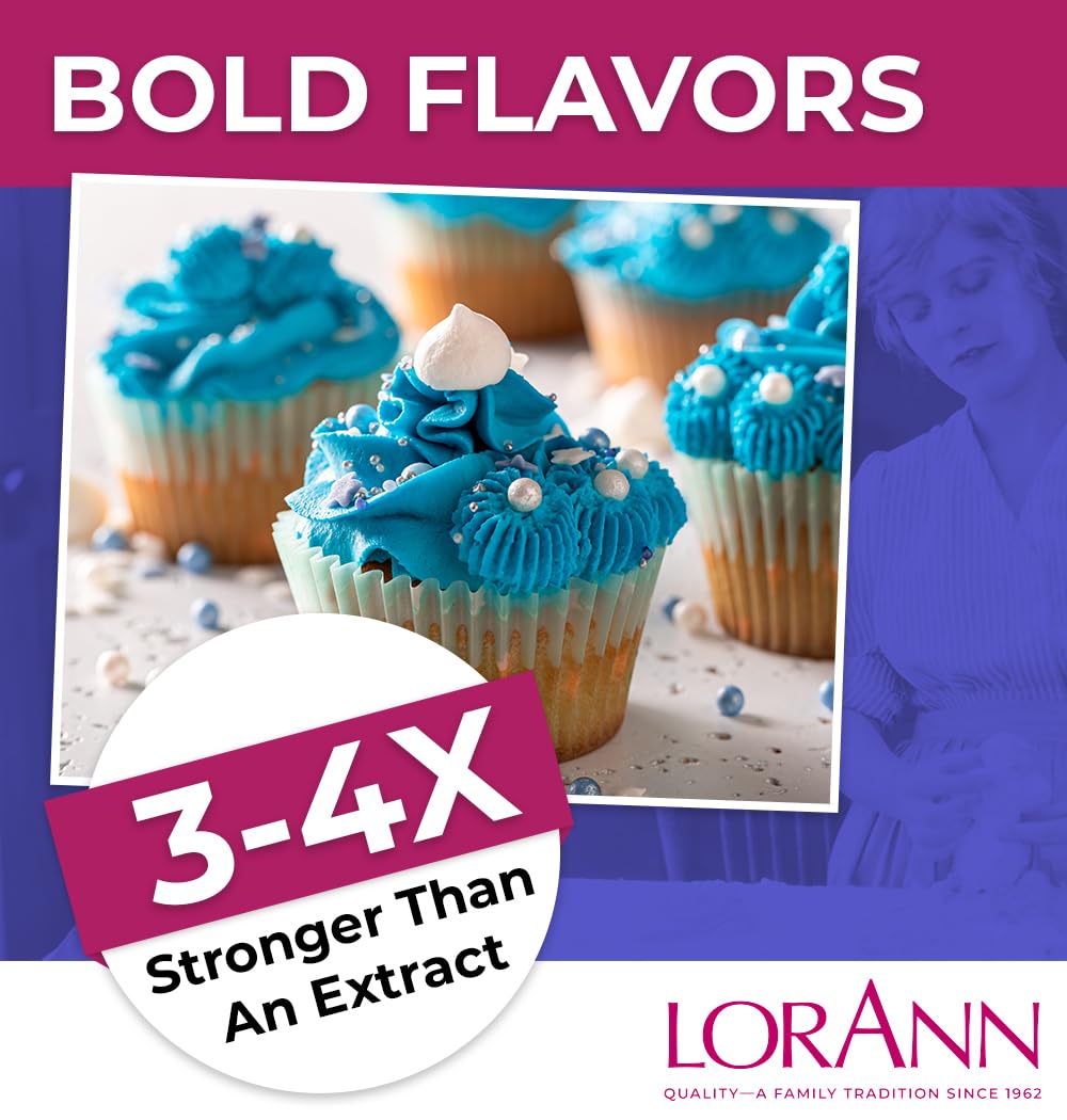 LorAnn Oils Super Strength Flavoring - Used For Candy Making, Flavoring Extracts, Baking, Hard Candy, and Flavor Oils - Bold, Natural Flavors 4X