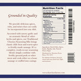 Traditional Chorizo Sausage Seasoning, Mexican Style, Shawhan Farms, 9 oz