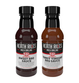 Heath Riles BBQ Sauces, Sweet and Tangy Vinegar BBQ Sauce Sampler, Pit Master Barbecue Sauce For Meat, Marinades, Dressings