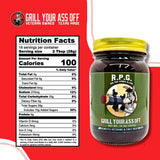 Grill Your As* Off RPG Salted Vodka Rib Glaze - 16oz Sweet & Spicy BBQ Sauce & Glaze for Ribs, Beef, Pork & Chicken - Gourmet Grilling & Marinade