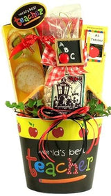 World’s Best Teacher, Gift Basket for Teachers