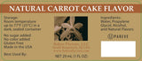 Bakto Flavors Baking Line, 1-ounce Bottles, Pack of 3 - White Cake Batter, Yellow Cake, and Carrot Cake