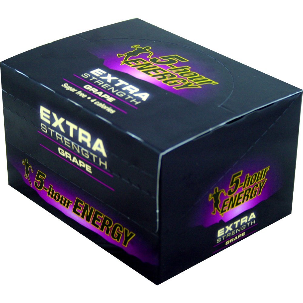 5-hour ENERGY ® Shot, Extra Strength, Grape, 1.93 oz.