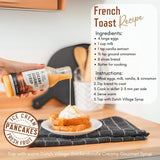 Creamy Gourmet Breakfast & Dessert Syrup | Organic Ingredients - Clean Label | No Preservatives, Artificial Flavors, or Corn Syrup | Gluten-Free |