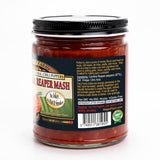 2 PACK - Chipotle Smoked Carolina Reaper and Red Carolina Reaper Chili Pepper Mash by Magic Plant, Great Gift of Superhot Combo - Fresh Pepper