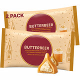 Butterbeer - Gold Colored Creme Filled With Butterbeer Flavored Creme 9 Ounce Bag - Pack of 2
