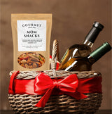 Kepperton Mom Snacks Treat Mix - Gourmet Trail Mix Blend Food Gift Funny White Elephant Gag Gifts for Mothers Day Friends Womens Secret Santa
