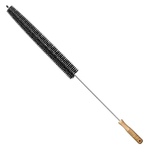 MaximalPower Clothes Dryer Lint Vent Exhaust Trap Cleaner Brush - Lint Remover with Long Coil Brush for Dryer, Fridge (1 Pack)