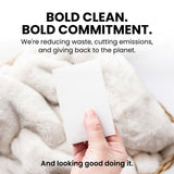 OceanEco™ Earth-Friendly Laundry Detergent Strips - 64 Loads | Ultra-Concentrated, Zero-Waste, Biodegradable, Cruelty-Free & Vegan (Fragrance Free)