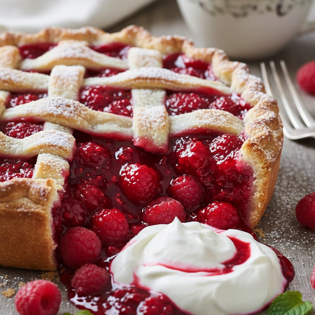 Red Raspberry Pie Filling, EZ Squeeze Pak 2 Pound Bag, Pack of 1, Pie, Pastry & Cake Filling, Hampton Distribution