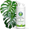 Houseplant Leaf Shine & Cleaner Wipes | Removes Dust, Dirt & Water Spots for Healthier, Glossy Leaves | Easy-to-Use Natural Leaf Cleaning Wipes