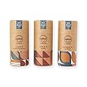 Kamenstein Kraft Paper Spice Tube Set, Packaging made of 99 percent recycled material, with Spices Included, Mediterannean Mixes