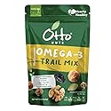 Otto Nuts - Mediterranean Omega-3 Trail Mix, NON-GMO Heart Healthy Dried Fruits & Nuts | 5 OZ with Resealable Bag