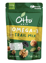Otto Nuts - Mediterranean Omega-3 Trail Mix, NON-GMO Heart Healthy Dried Fruits & Nuts | 5 OZ with Resealable Bag