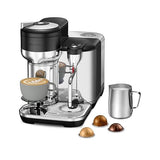 Nespresso Vertuo Creatista Coffee and Espresso Maker by Breville, Black Truffle