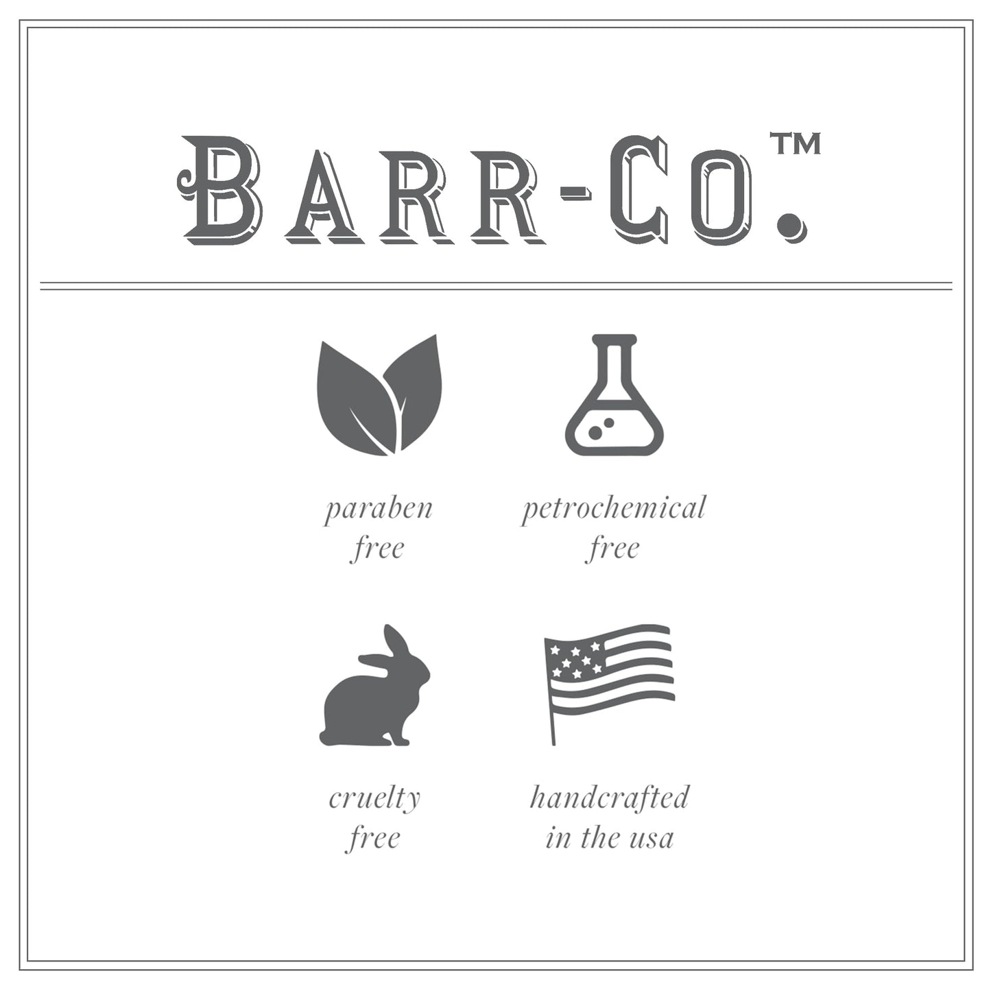 Barr-Co. Room Spray, Creamy Vanilla Scent, Bathroom Sprays for Odor, Natural Long-Lasting Air Freshener for Home, 3.38 fl oz