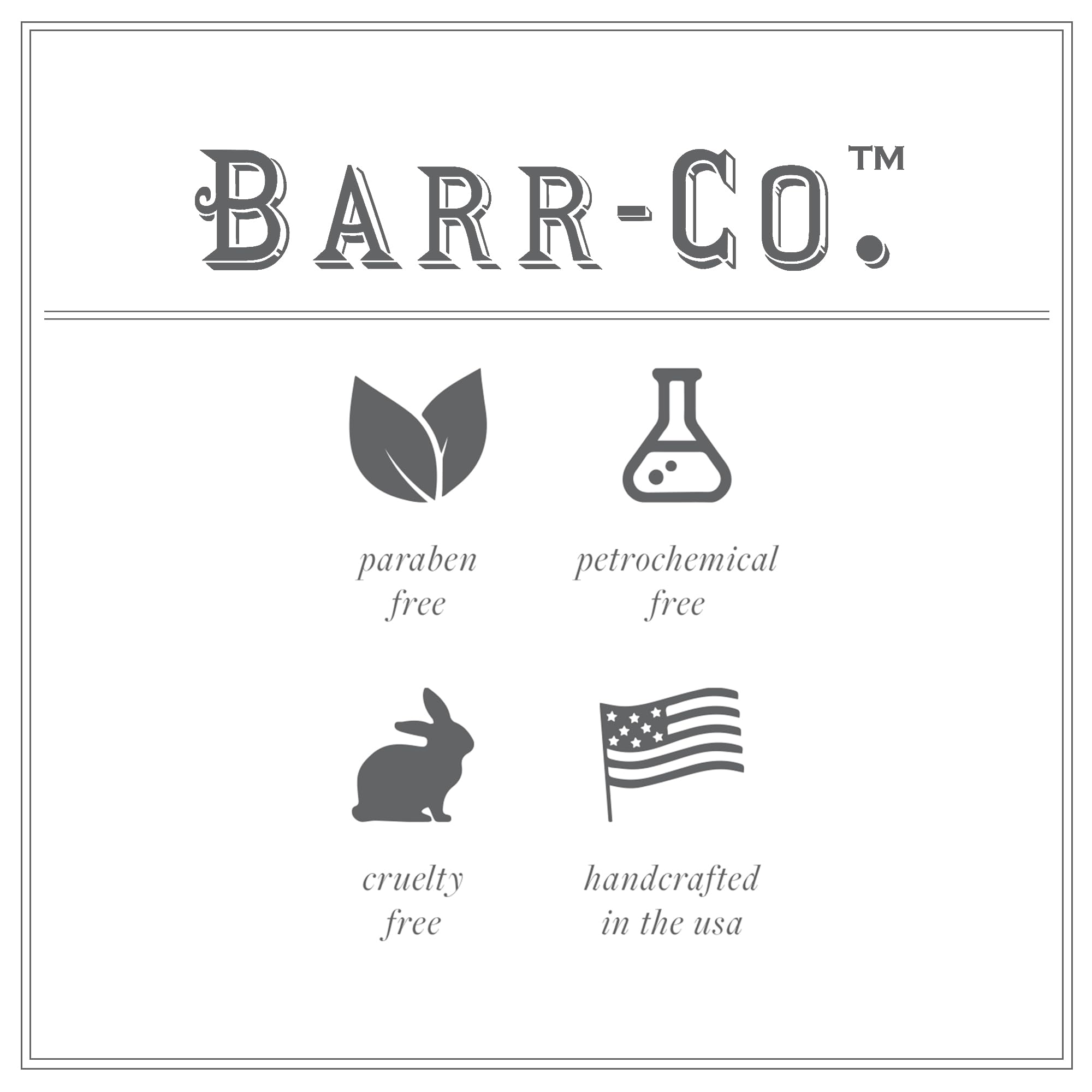Barr-Co. Room Spray, Creamy Vanilla Scent, Bathroom Sprays for Odor, Natural Long-Lasting Air Freshener for Home, 3.38 fl oz