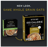 Better Oats OAT FIT Instant Oatmeal APPLES & CINNAMON 9.8oz (5 Pack)