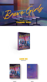 DREAMUS Brave Girls - Thank You (6th Mini Album) Album+Pre Order Limited Benefits+Gift(Decorative Stickers,Photocards,Top Loader Stcikers)