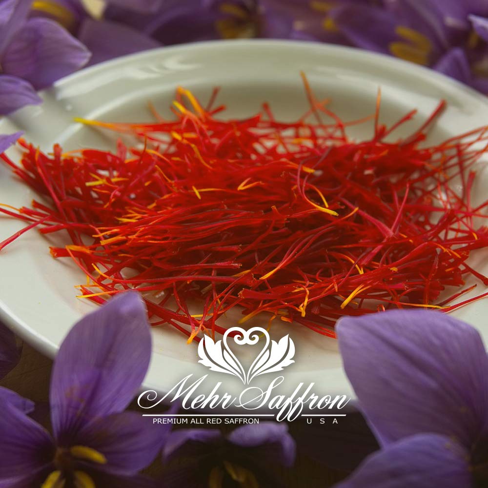 Mehr Saffron, Premium All Red Saffron / 1/2 Oz (14 Gram)