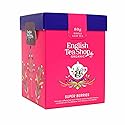 English Tea Shop Organic Super Berries - 80g Whole Leaf Tea Pack, 80g