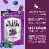 Wiley Wallaby Licorice 24 Ounce Classic Gourmet Soft & Chewy Australian Huckleberry Licorice Candy Twists, 1 Pack
