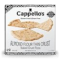 Cappello's Almond Flour Thin Crust Naked Pizza, Gluten Free, Frozen Pizza 6oz