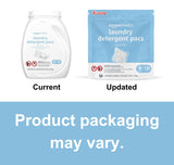 Amazon Basics Laundry Detergent Pacs, Free & Clear, Hypoallergenic, Fragrance Free, HE Compatible, Easy to Use, 120 Count (New Packaging)